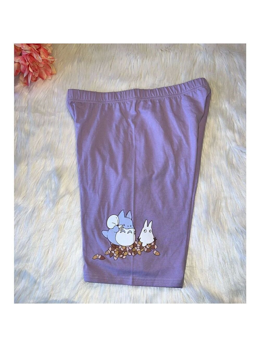 Studio Ghibli My Neighbor Totoro Girls Biker Shorts (Med)